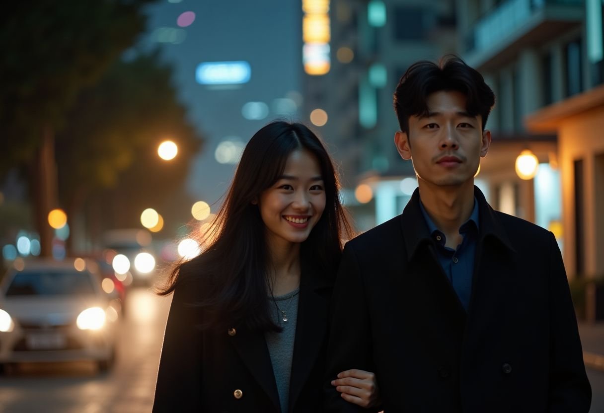 五一吃瓜 - 顶流小花深夜与神秘男子同回公寓，疑似恋情曝光
